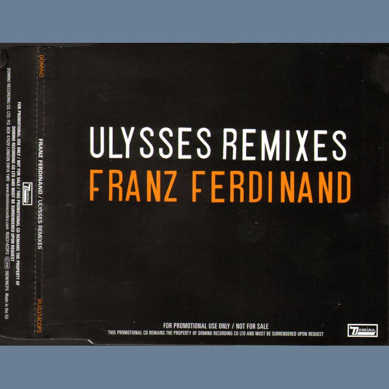 Ulysses Remixes - UK Promotional Issue