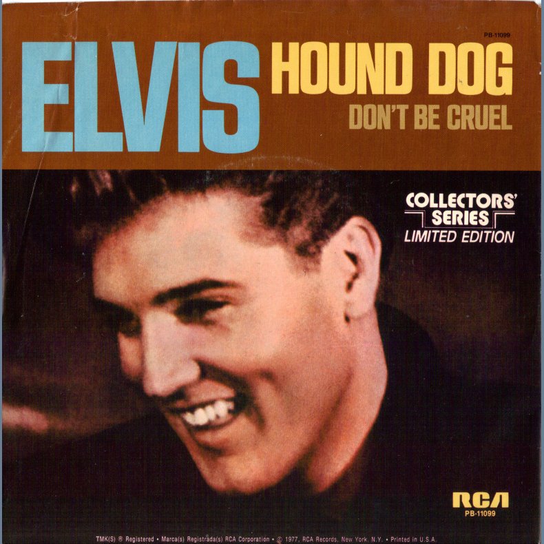 Hound Dog b/w Don't Be Cruel - US Collectors' Series