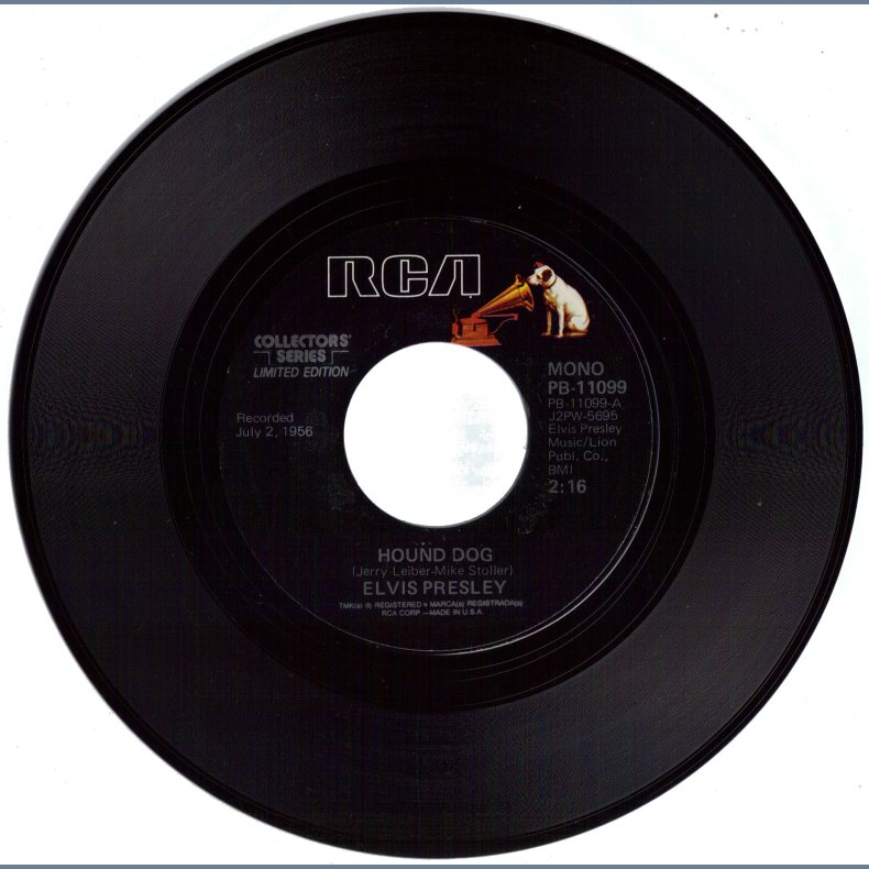 Hound Dog b/w Don't Be Cruel - US Collectors' Series