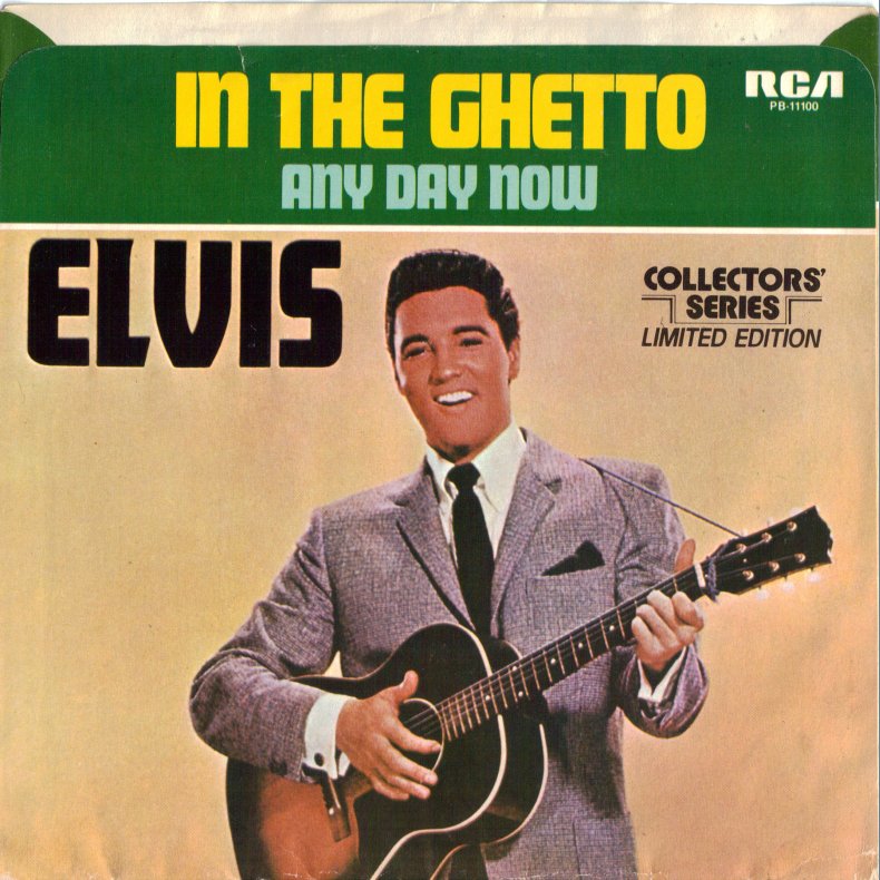 In The Ghetto b/w Any Day Now - US Collectors' Series