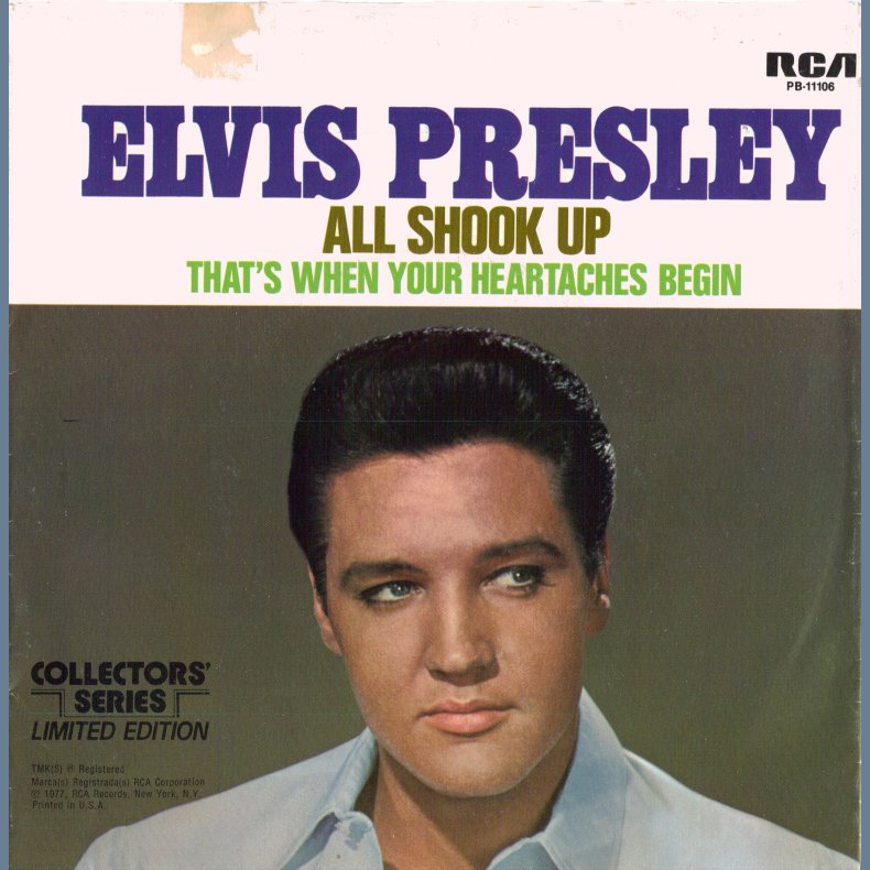 All Shook Up b/w That's When Your Heartaches Begin - US Collectors' Series