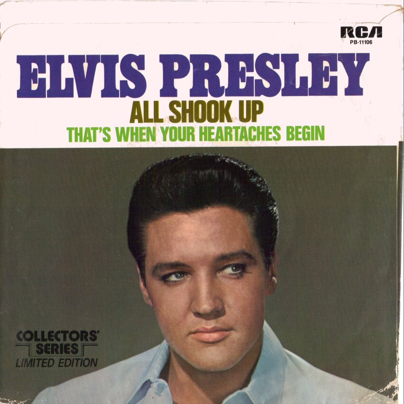 All Shook Up b/w That's When Your Heartaches Begin - US Collectors' Series