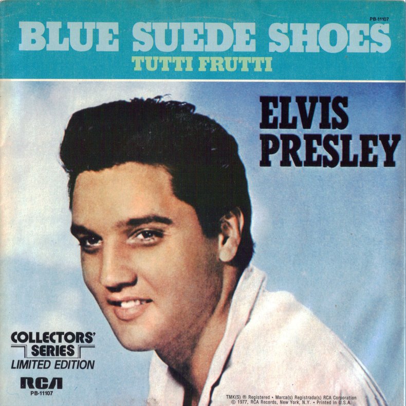 Blue Suede Shoes b/w Tutti Frutti - US Collectors' Series