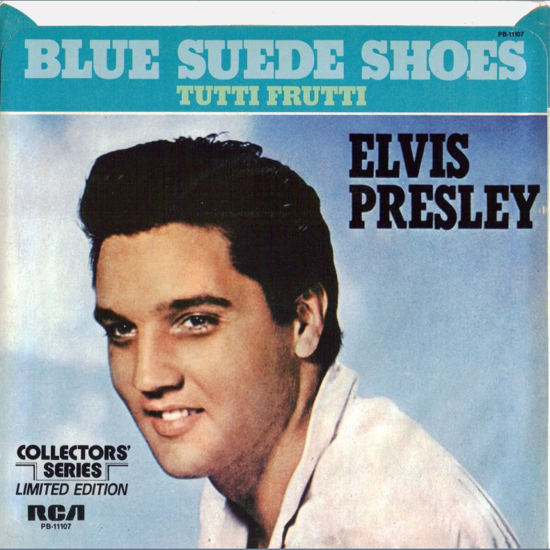 Blue Suede Shoes b/w Tutti Frutti - US Collectors' Series