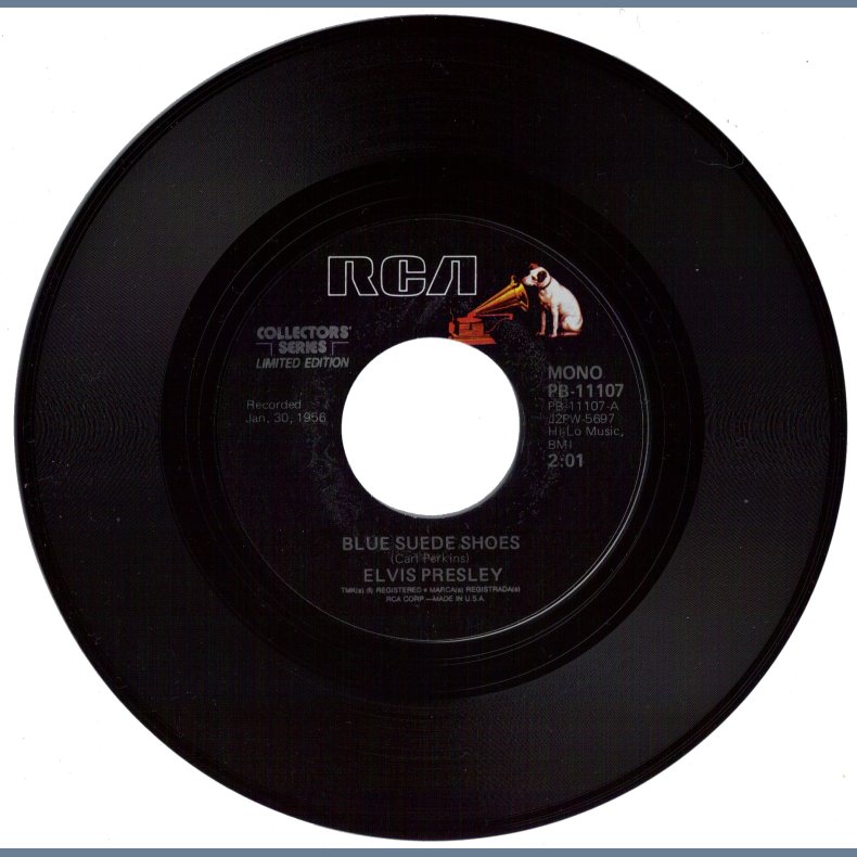 Blue Suede Shoes b/w Tutti Frutti - US Collectors' Series