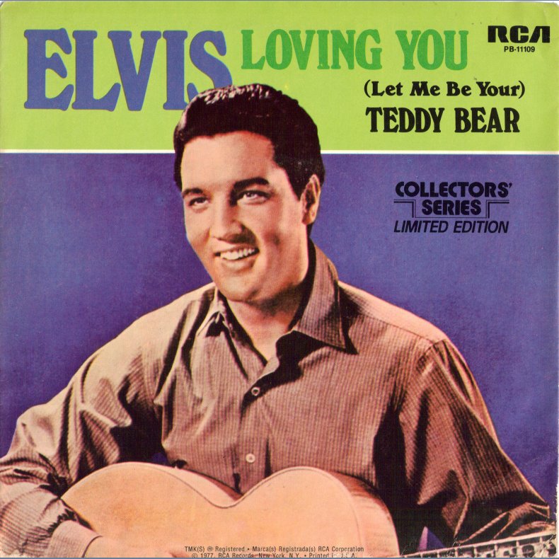 Loving You b/w (Let Me Be Your) Teddy Bear - US Collectors' Series