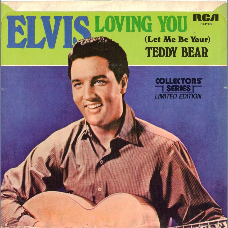 Loving You b/w (Let Me Be Your) Teddy Bear - US Collectors' Series