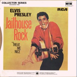 Jailhouse Rock b/w Treat Me Nice - Canadian 1970ies Issue