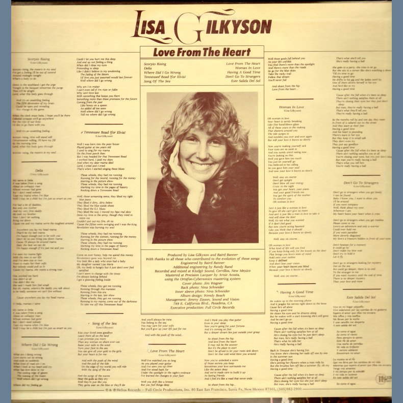 Love From The Heart - Original US Pressing