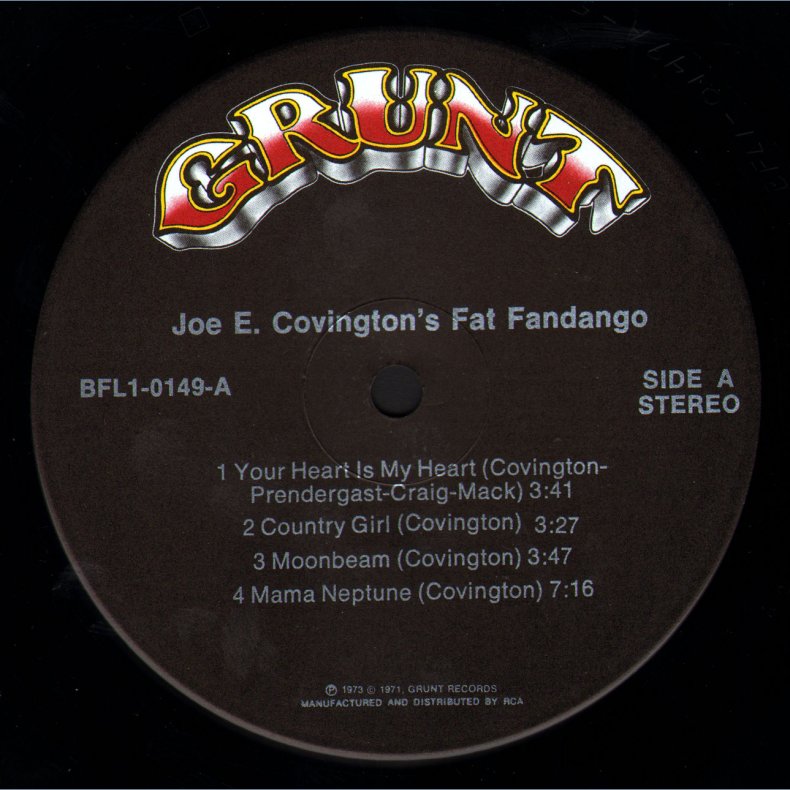 Joe E. Covington's Fat Fandango