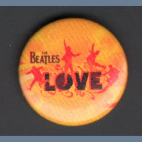 Love - Official 2006 UK Parlophone Records Promotional Badge