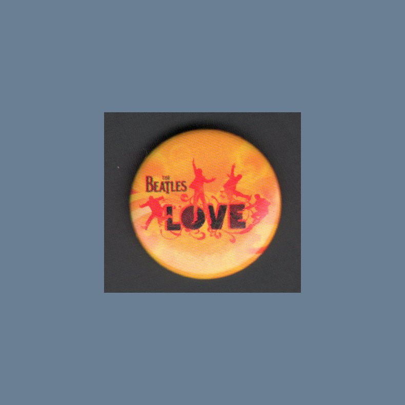 Love - Official 2006 UK Parlophone Records Promotional Badge