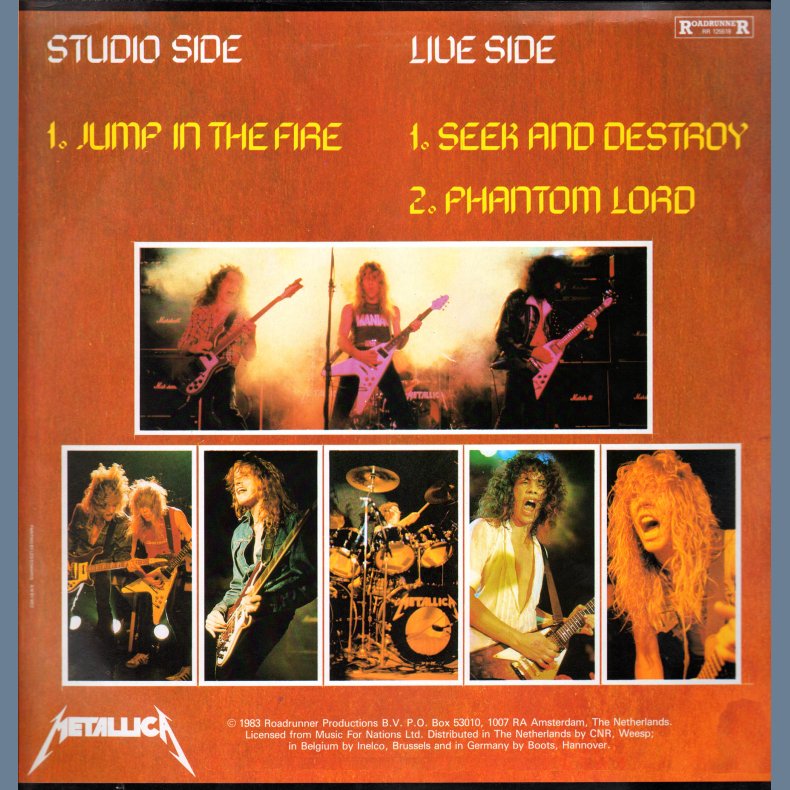 Jump In The Fire - Original Dutch Pressing