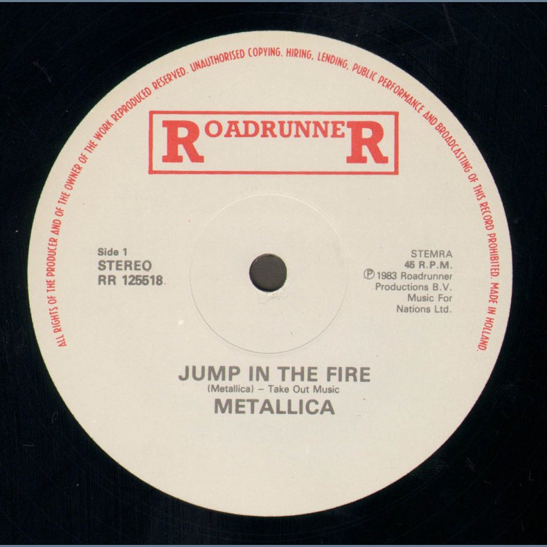 Jump In The Fire - Original Dutch Pressing