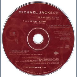 You Are Not Alone - The Remixes - 1995 US Epic label 5-track CD Single
