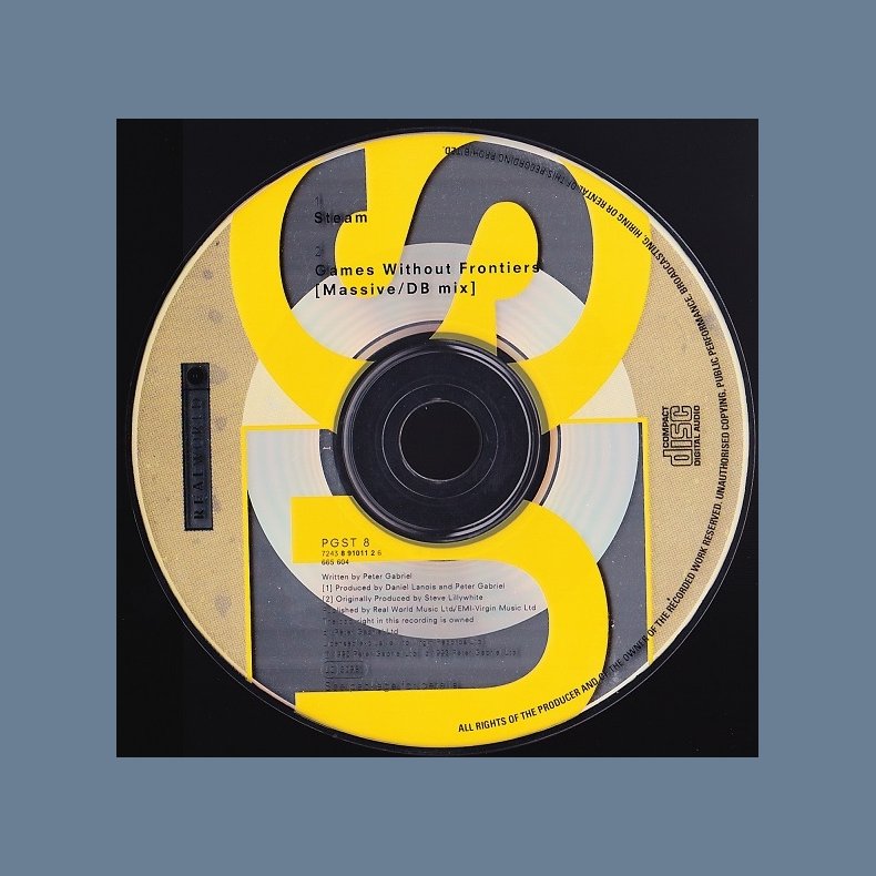 Steam - 1993 UK Geffen label 2-track CD Single 