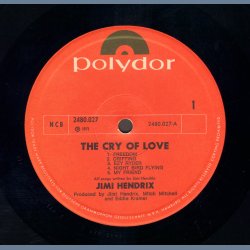 The Cry Of Love - Original 1970 Norwegian pressed 10-track LP