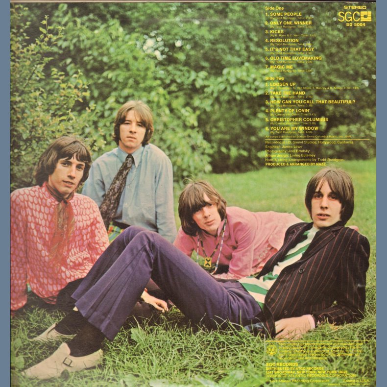 Nazz III - Original 1971 US SGC label 13-track LP