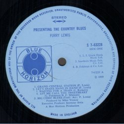 Presenting The Country Blues - original UK pressing