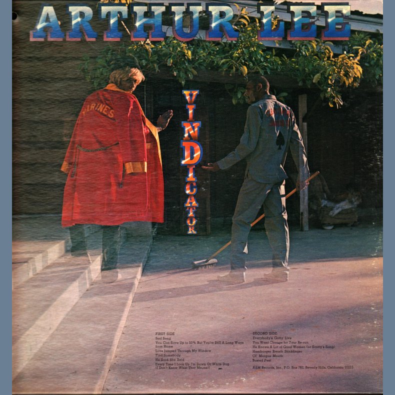 Vindicator - Original US White Label Promotional Issue