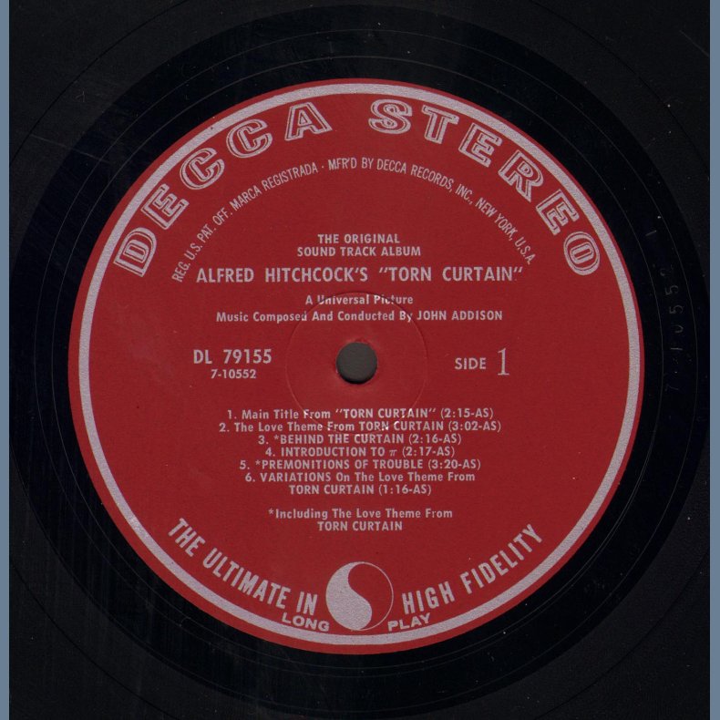 Torn Curtain - Original US Decca Issue