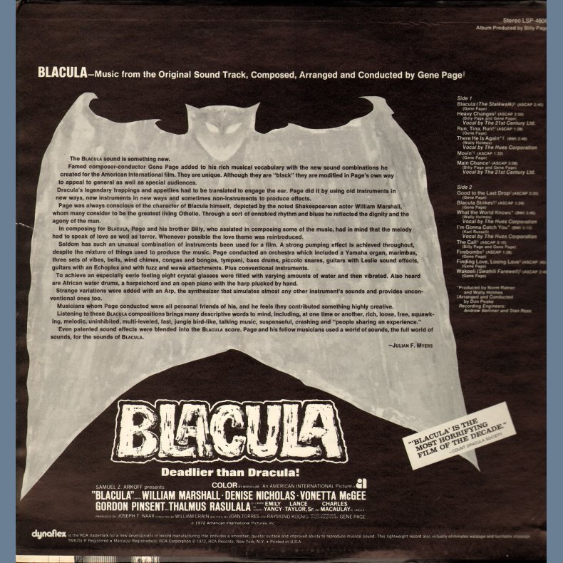 Blacula - Original US Issue