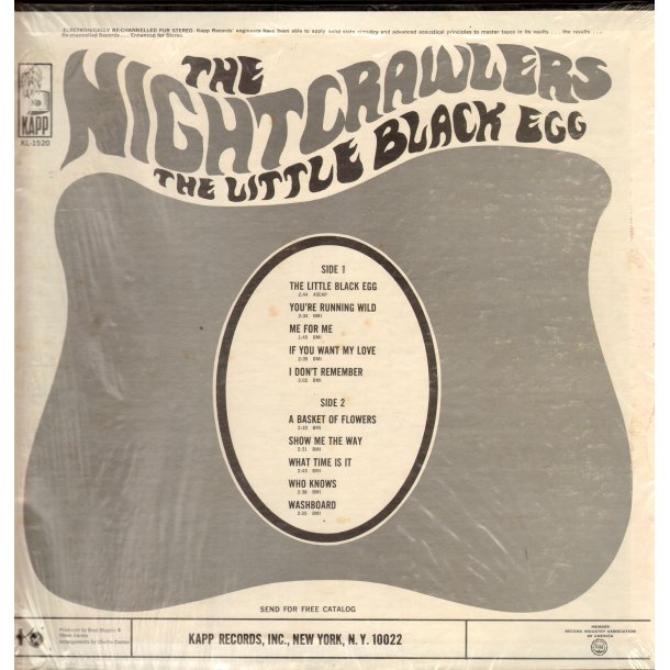 The Little Black Egg Original 1967 US Kapp label 10track Mono LP