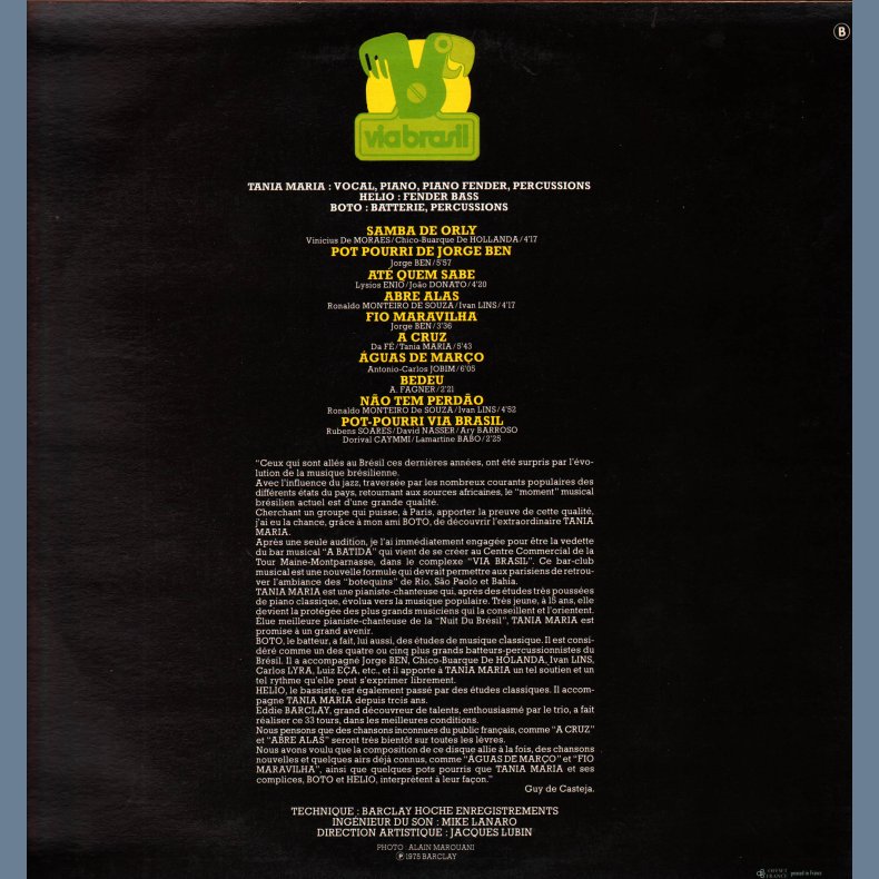 Via Brasil - Original French Issue