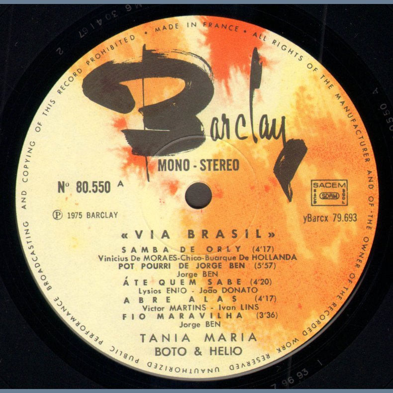 Via Brasil - Original French Issue