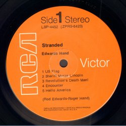 Stranded - Original 1970 US RCA Victor label 8-track LP