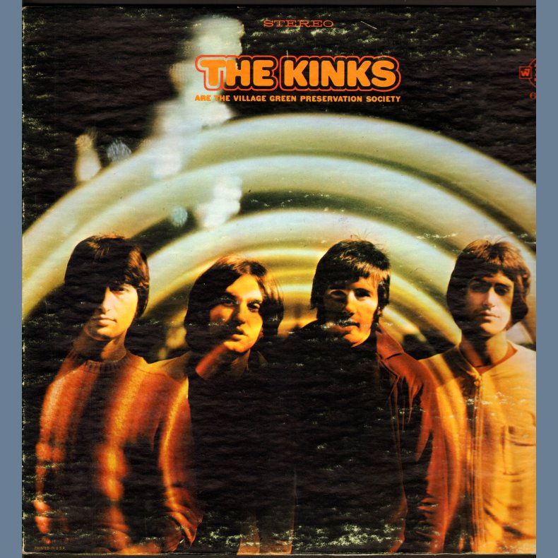 The Kinks Are The Village Green Preservation Act Society - Original US White Label promotional Issue