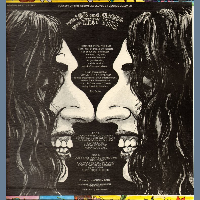 With Love And Kisses from Tiny Tim / Concert In Fairyland - Original US Issue