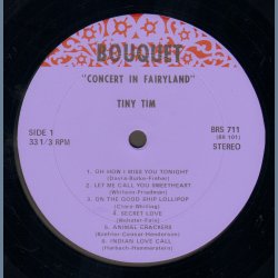 With Love And Kisses from Tiny Tim / Concert In Fairyland - Original US Issue
