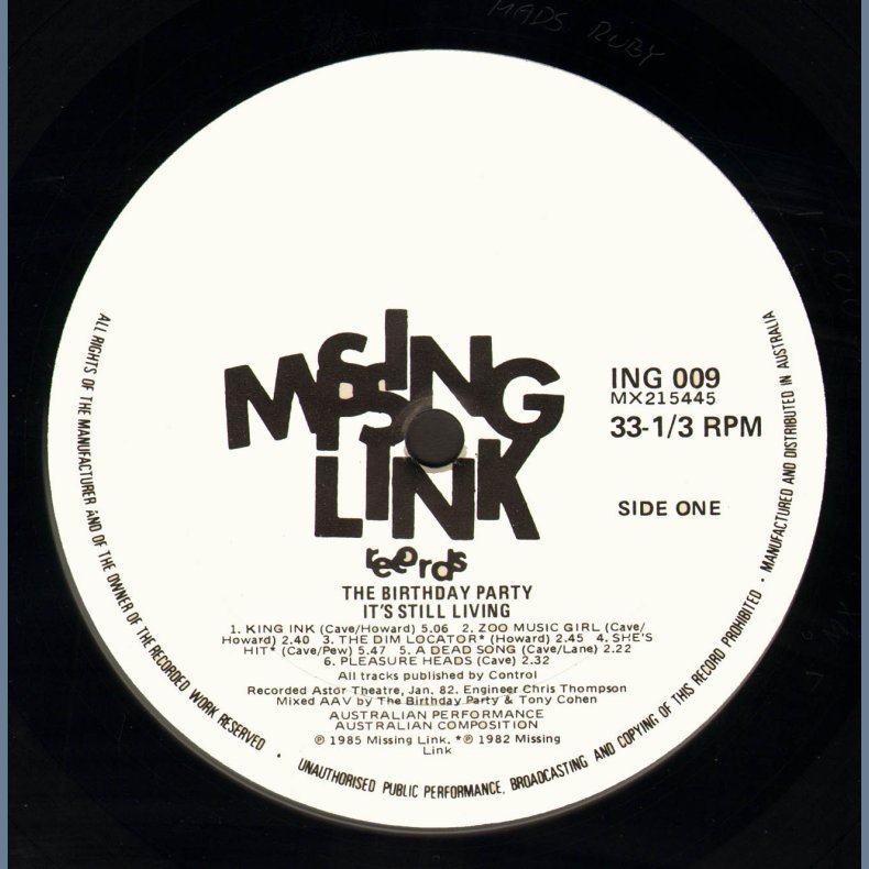 Its Still Living - Original Australian Issue