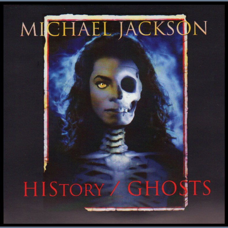 HIStory/Ghosts - 1997 Austrian pressed Epic label 5-track CD Single - incl. postcards &amp; sticker