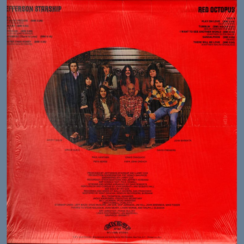 Red Octopus - Original US Issue