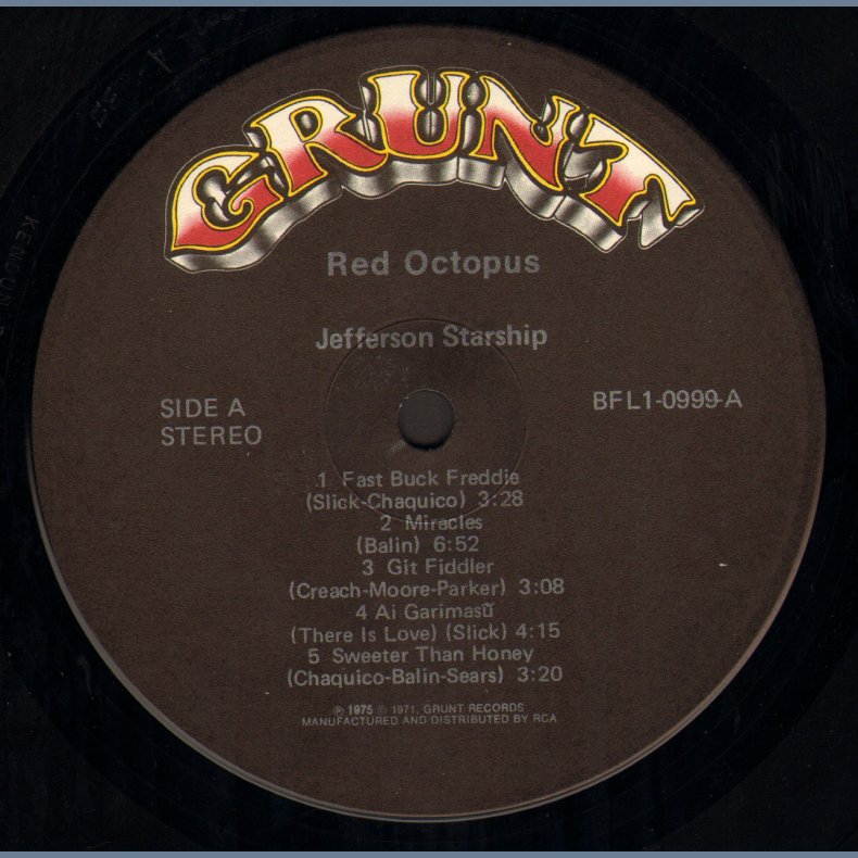 Red Octopus - Original US Issue
