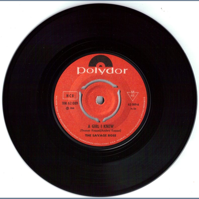 A Girl I Knew b/w You'll Be All right