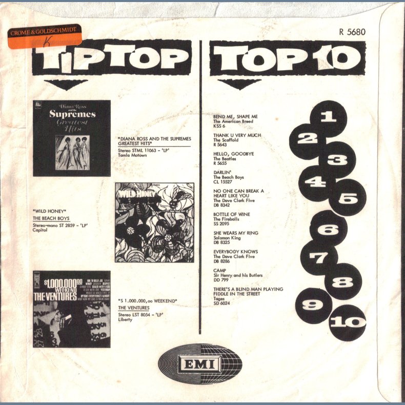 Jennifer Eccles b/w Open Up Your Eyes