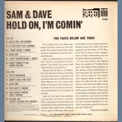 Hold On, I'm Coming - Original US Issue