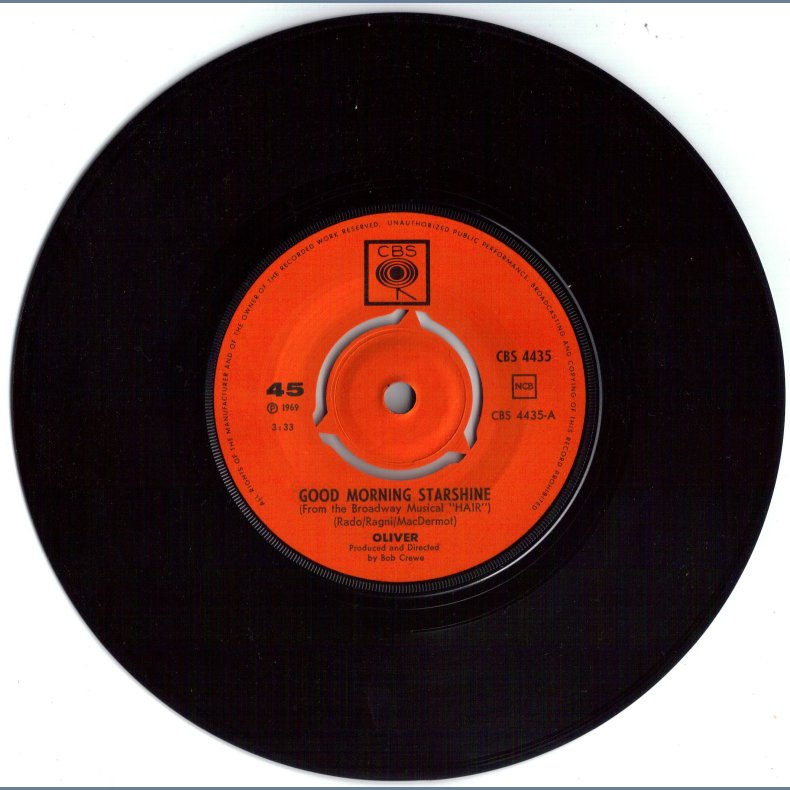 Good Morning Starshine b/w Can't You See