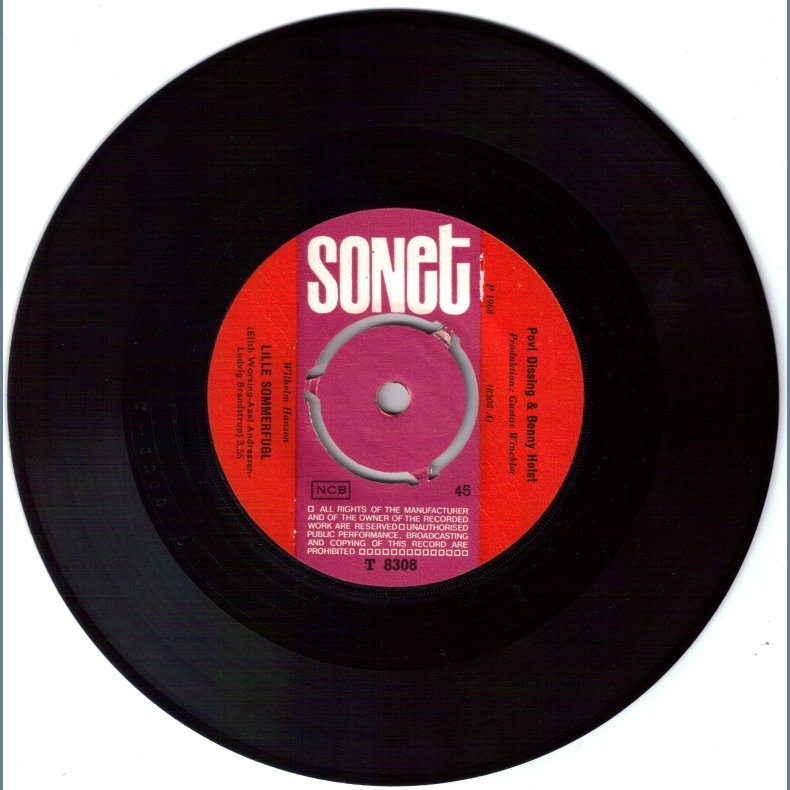 Lille Sommerfugl b/w Tak for Gode Som For Gode r