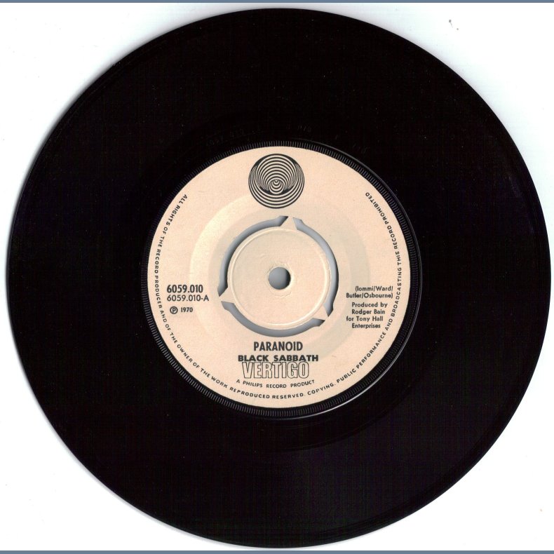 Paranoid b/w The Wizard