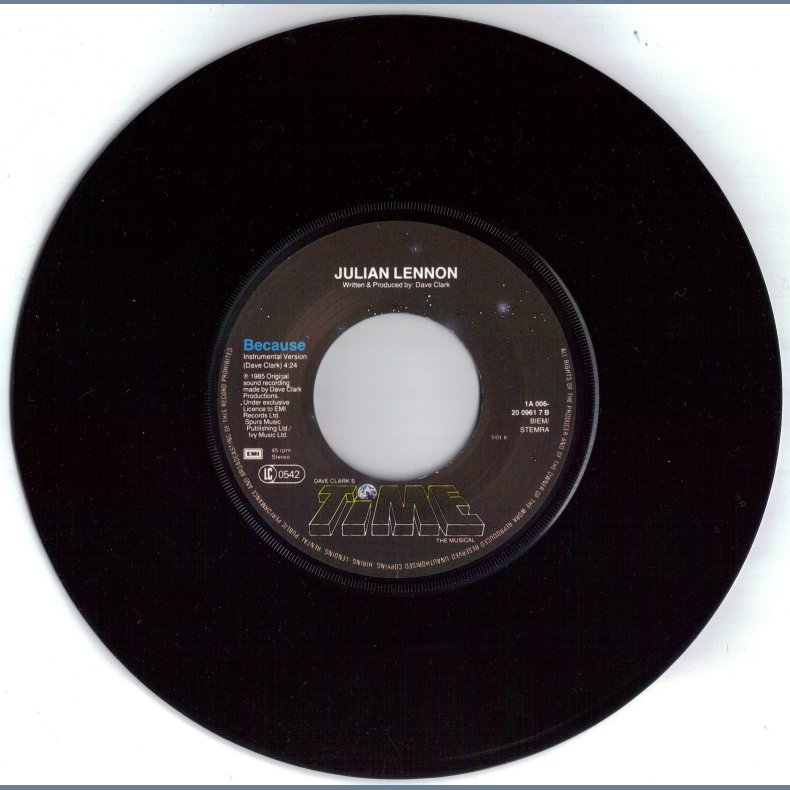 'Because' b/w 'Because' (Special Instrumental Version)