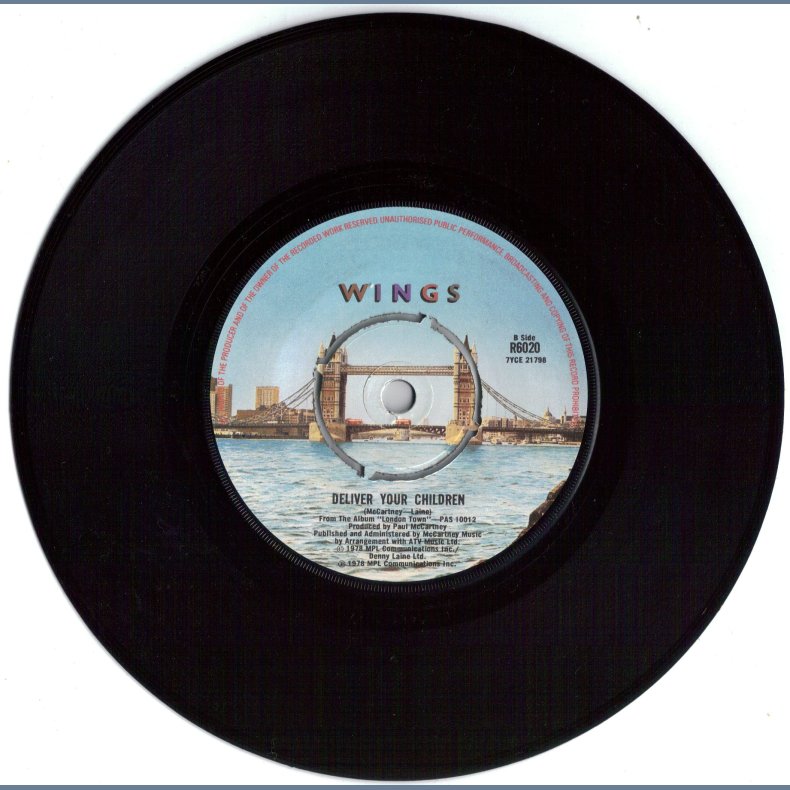 I've Had Enough b/w Deliver Your Children