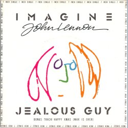 Imagine b/w Jealous Guy - Bonus Track: Happy Xmas (War Is Over)