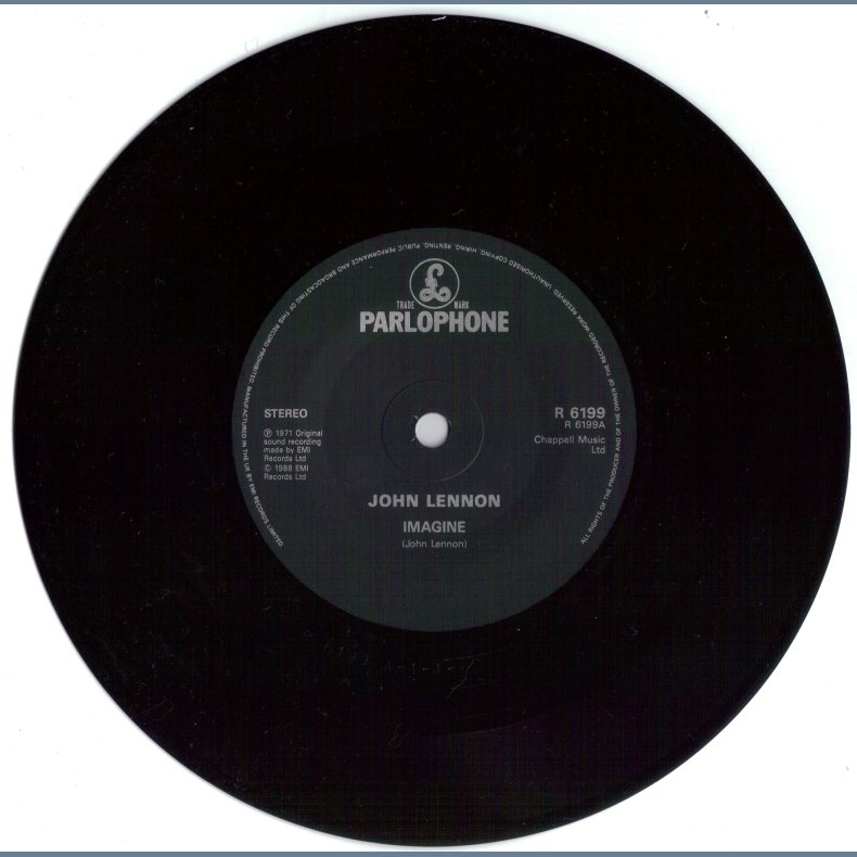 Imagine b/w Jealous Guy - Bonus Track: Happy Xmas (War Is Over)