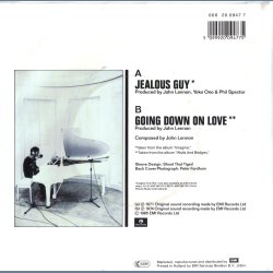 Jealous Guy b/w Goind Down On Love