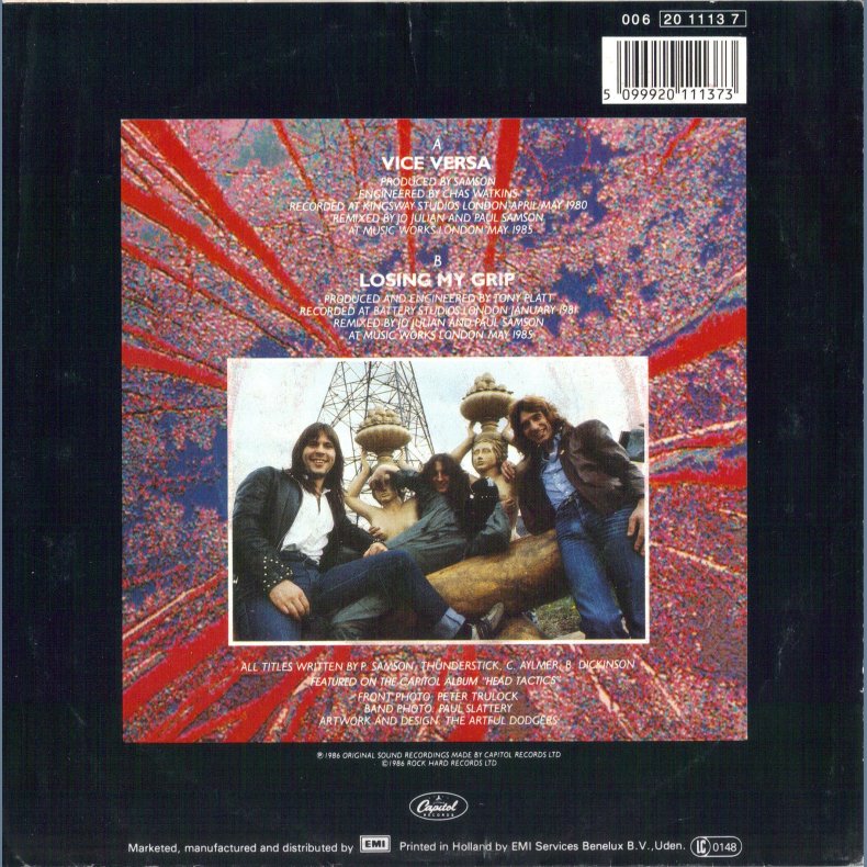 Vice Versa b/w Loosing My Grip