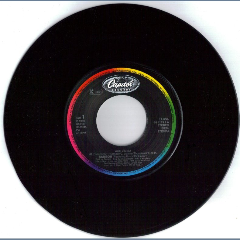 Vice Versa b/w Loosing My Grip